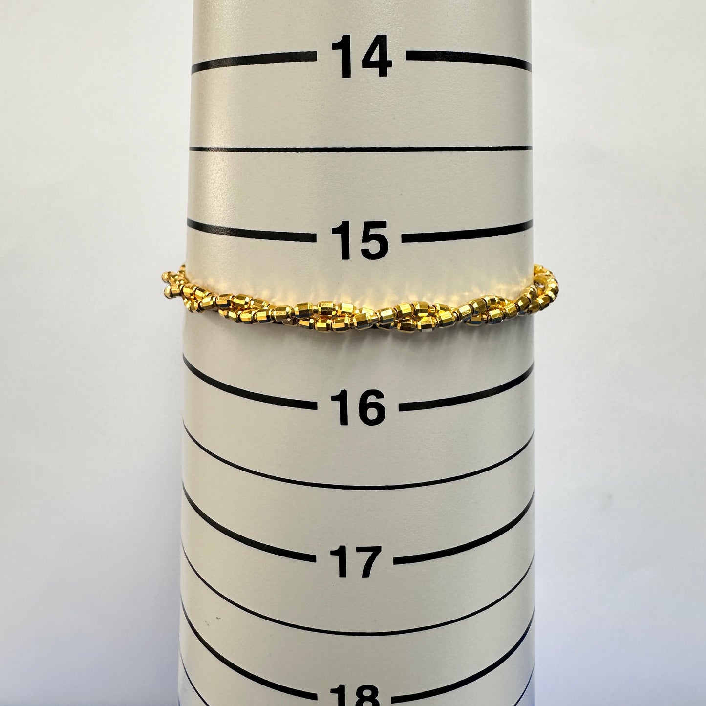 K24純金 ストレッチバングル 15.5cm