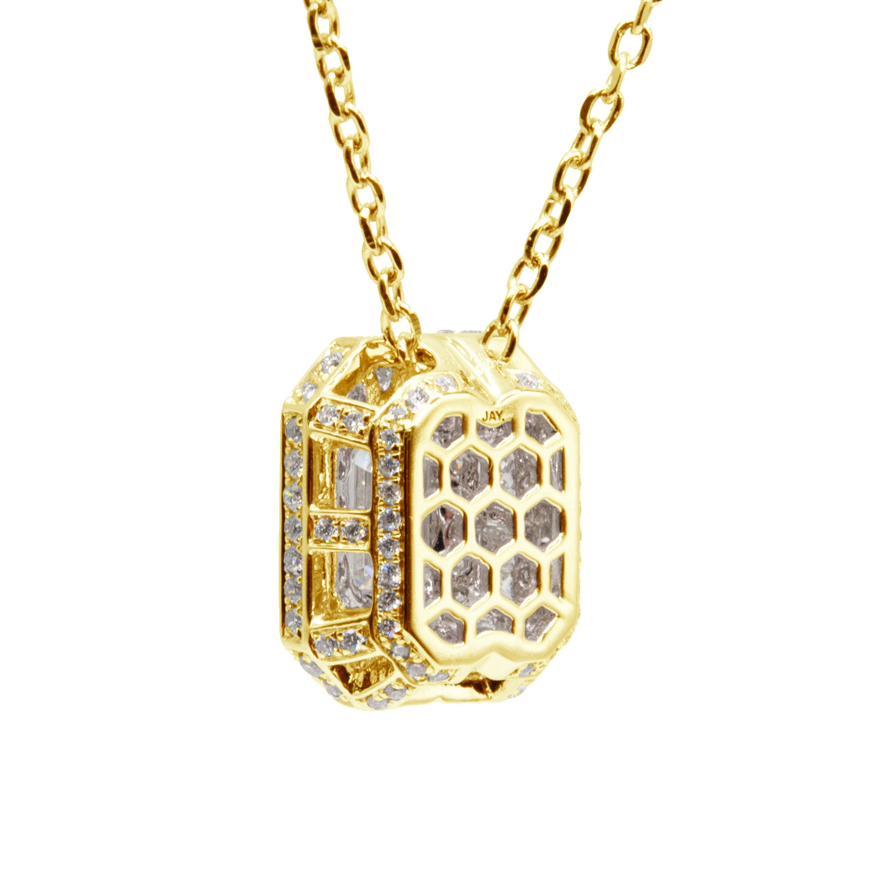 La place V_ Pendant [K18 LabD 1.0ctUP D0.8ctUP] | JAY.