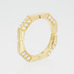 La place V_Diamond Half Pave Ring [K18 D 0.8ctUP] 8号~20号