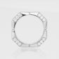 La place V_Diamond Half Pave Ring [Pt950 D 0.8ctUP] 8号~20号