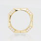 La place V_Diamond Half Pave Ring [K18 D 0.8ctUP] 8号~20号