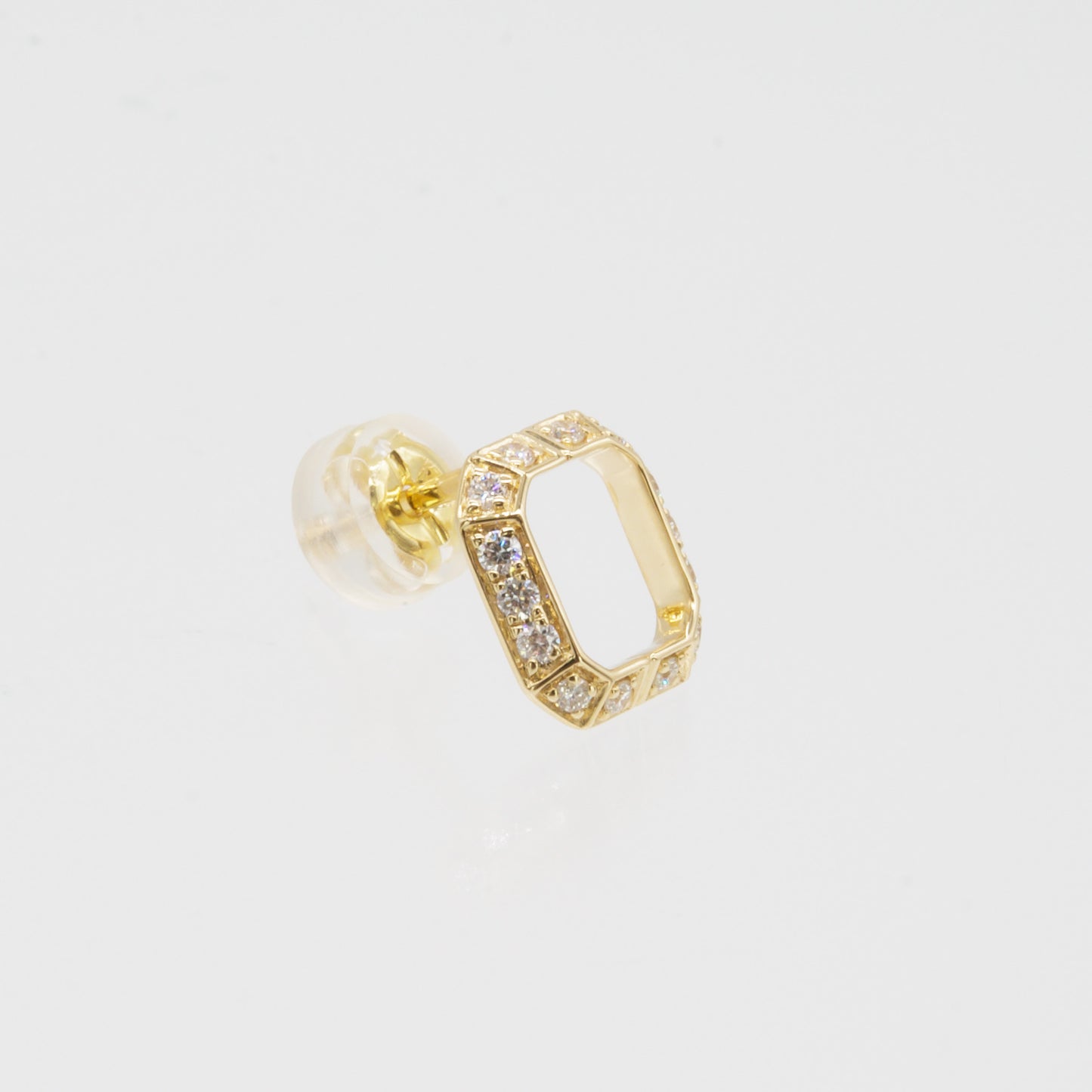 La place V_Diamond Earring [K18 D0.11ctUP]