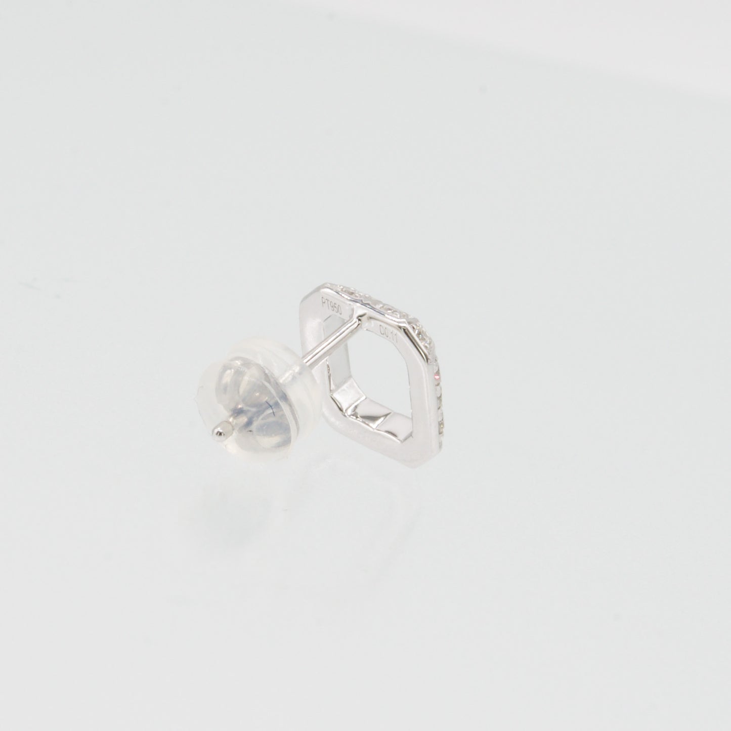 La place V_Diamond Earring [Pt950 D0.11ctUP]
