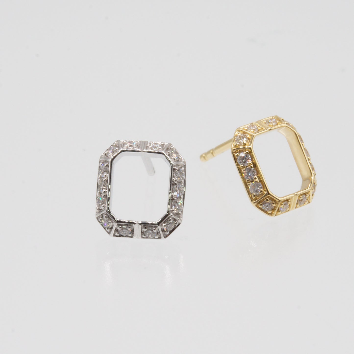 La place V_Diamond Earring [Pt950 D0.11ctUP]