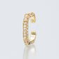 La place V_Earcuff [K18YG 0.45ctUP]