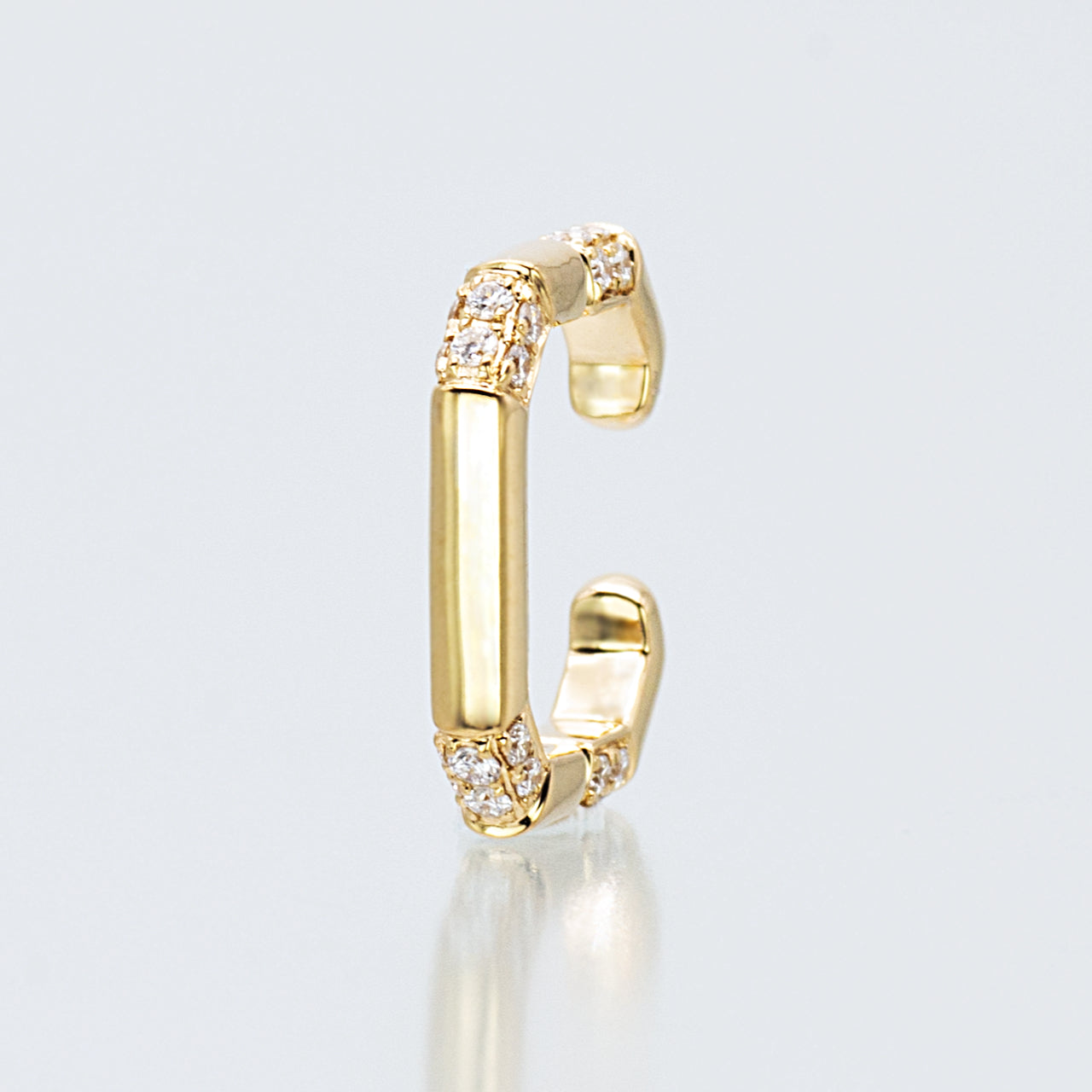 La place V_Earcuff [K18YG 0.15ctUP]
