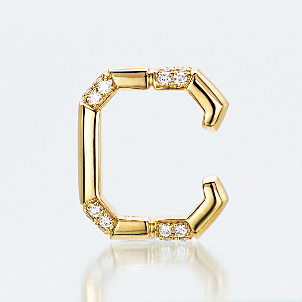 La place V_Earcuff [K18YG 0.15ctUP]